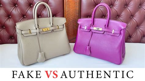 real vs fake birkin